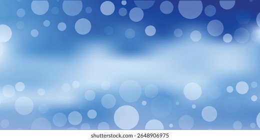 Abstract Glowing Bokeh Background. Bright Colorful Bokeh Effect. Soft Light Overlay Background Design. EPS vector illustration