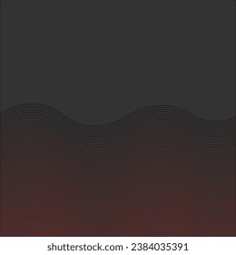Abstrakte, hellblühende Kreislinien auf dunkelblauem Hintergrund. Geometrisches Stripe Line Art Design. Moderne glänzende blaue Linien. Futuristisches Technologiekonzept. Anzug für Poster, Cover, Banner, Broschüre,