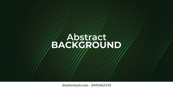 Abstract glowing circle lines on dark blue background. Geometric stripe line art design. Modern shiny blue lines. Futuristic technology concept. 