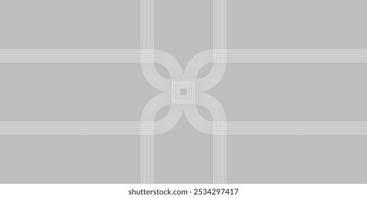 Abstract glowing circle lines on greey background. Geometric stripe line art design. Futuristic technology concept. Modern shiny blue lines. Suit for poster, cover, banner, brochure, website