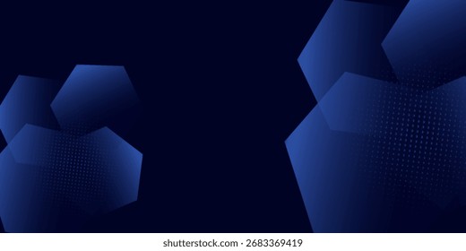 Abstractas líneas circulares brillantes sobre fondo azul oscuro. Diseño geométrico del arte de la línea de la raya. Eps moderno 10.