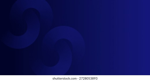 abstract glowing circle lines on dark blue background. geometric stripe line art design. modern shiny blue lines. simple modern nice.eps.10.