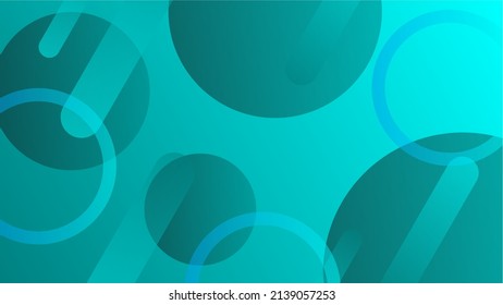 círculos resplandecientes abstractos sobre un fondo colorido