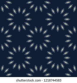 Abstract Glowing Circles Seamless Vector Pattern, Sun Star Geometric Polka Dots Illustration for Trendy Home Decor, Hand Drawn Masculine Fashion Prints, Modern Wallpaper, Graphic Gift Wrap Background.