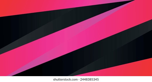 Abstractas líneas de curva brillantes sobre fondo negro. Diseño moderno de líneas geométricas de degradado azul brillante. Concepto de tecnología futurista. Traje para la cubierta, póster, Anuncio