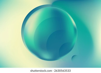 Fundo futurista digital brilhante fundo esmeralda cor turva fundo gradiente com formas geométricas fluindo. Design corporativo tecnológico, tecnologia moderna. Ideal para banner de site, apresentação