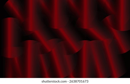 Abstract glowing geometric lines on dark background. Futuristic technology