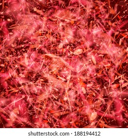 Abstract glowing light on a pink background vector