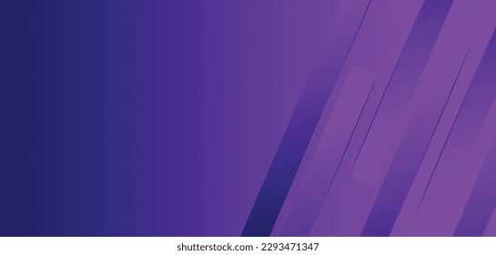 Abstract glowing lines on dark background. Futuristic technology concept. Horizontal banner template. Suit for poster, cover, banner, brochure, website