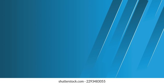 Resumen de líneas brillantes sobre fondo oscuro. Concepto de tecnología futurista. Plantilla de banner horizontal. Cartel, portada, banner, folleto, sitio web