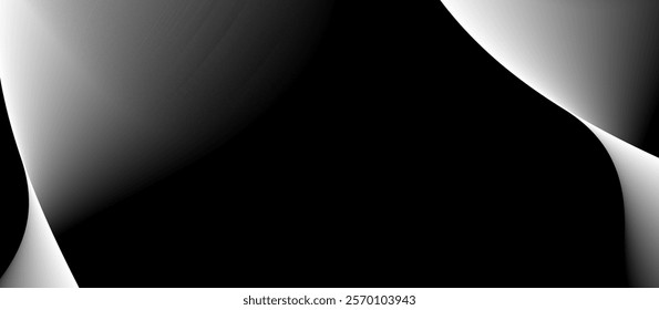 Abstract glowing Lines Pattern on Dark Background - Minimalist Geometric Design