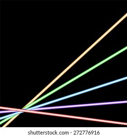 abstract glowing neon background