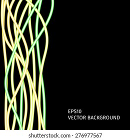 abstract glowing neon background