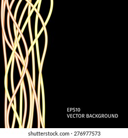 abstract glowing neon background