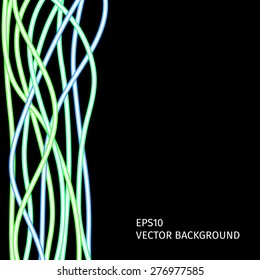 abstract glowing neon background