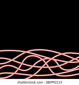abstract glowing neon background