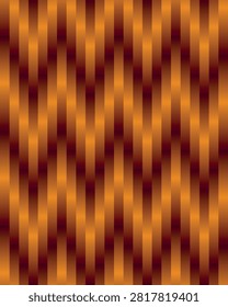 Abstract Glowing Neon Light Background with Fiery Orange and Yellow Lines Celebrating New Year 2012 Bright Flame Design Illustration on Black