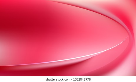 Abstract Glowing Pink Wave Background