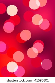 Abstract glowing red background