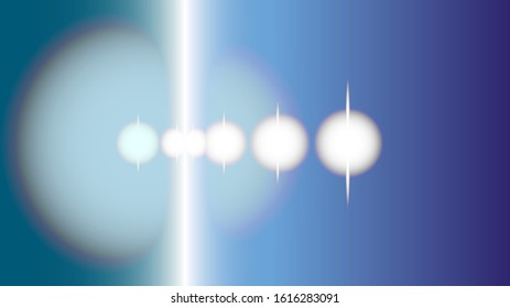 Abstract glowing shapes of different sizes EPS10