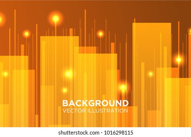 Abstract glowing striped background. Vector eps 10.