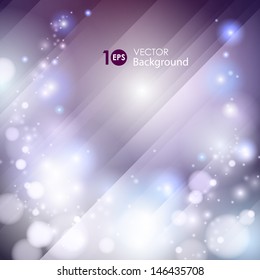 Abstract glowing striped background. Vector eps 10.