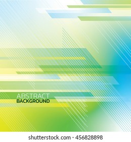 Abstract glowing striped background Vector .