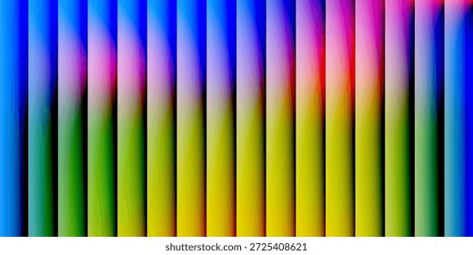 Líneas de Vertical brillantes Abstractas que crean la ilustración dinámica del patrón del vidrio ardiente