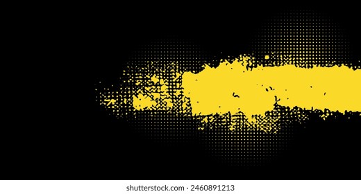 Abstract glowing wave lines on black background. Shiny moving lines design element. 