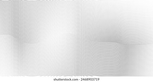Abstractas líneas de onda brillantes sobre fondo azul oscuro. Patrón de onda dinámica. Líneas onduladas fluidas modernas. Concepto de tecnología futurista