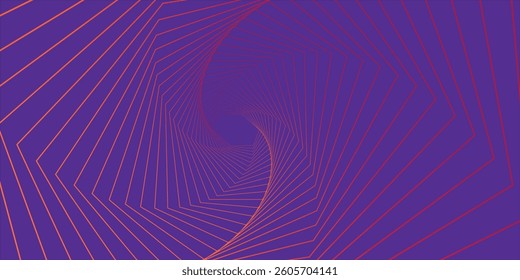 Abstract glowing wave lines on dark blue background. Dynamic wave pattern. Modern flowing wavy lines. Futuristic technology concept. Suit for banner, poster, cover, brochure, flyer, website