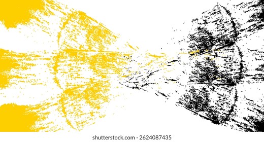 Abstract glowing wave lines on black background. Shiny moving lines design element.