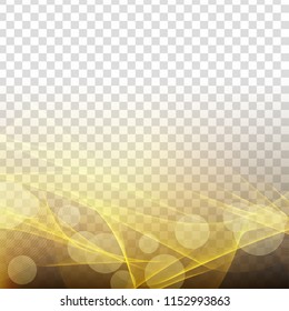 Fondo elegante transparente de la onda brillante Abstractas