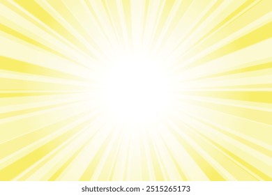 Abstrait scintillant, arrière-plan jaune éclat de soleil. arrière-plan éclat de soleil à effet luminescent pour présentation, bannière, affiche, flyer, ventes. Affiche d'été pop art moderne, bannière, arrière-plan grunge.