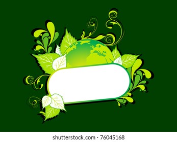 abstrato ir fundo de conceito verde, ilustração vetorial