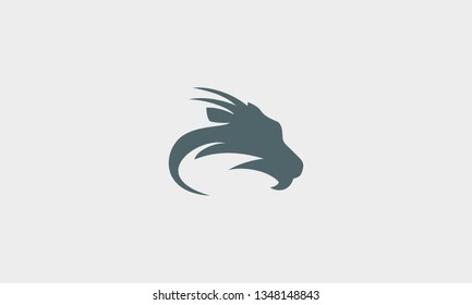 Abstract Goat Head Brand Company Identity Vector Illustration