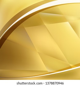 Abstract Gold Background
