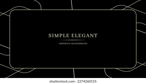 Abstract gold background, gold banner template. Vector Eps10