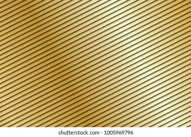 Abstract gold background, beige diagonal stripes, orange modern texture