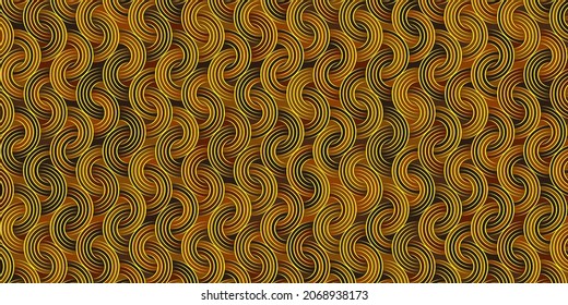 Abstract gold background circle overlapping luxury with golden lines modern stylish
