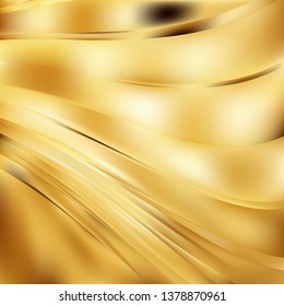 Abstract Gold Background Design