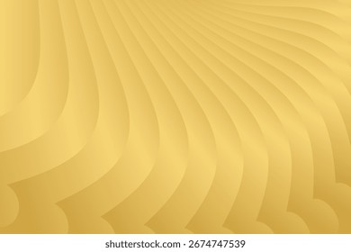 abstract gold background with dynamic waves, and shiny light elegant, modern design for premium products, web, presentations, and luxury wallpaper. EPS 10