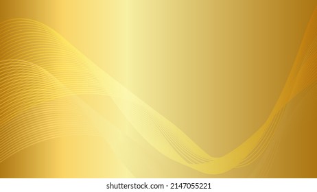 Abstrakter goldener Hintergrund mit fließenden Formen modernes Konzept.minimales Poster. Hintergrund für Banner, Web, Cover, Plakatwand, Broschüre, Social Media, Landing Page.