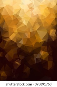 Resumen del fondo dorado. Fondo vectorial abstracto geométrico, color pastel. Afiche de diseño abstracto moderno y elegante, cubierta, diseño de tarjetas. Textura vintage, patrón de puntos y elementos geométricos