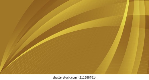 Abstract gold background with lines