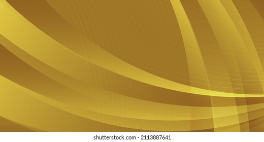 Abstract gold background with lines