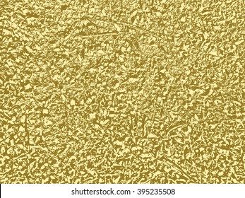  Abstract gold  background. Metal texture. Golden  texture. Vector mode. 