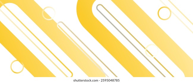 Abstract gold background. Minimal geometric white light background abstract design. EPS 10.