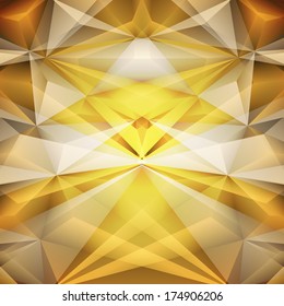 Abstract gold background. Vector. Clip-art