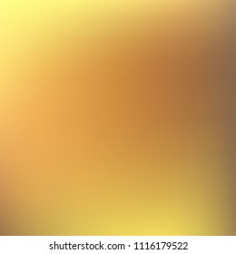 Abstract gold background. Vector illustration. Yellow background texture. Decoration concept.